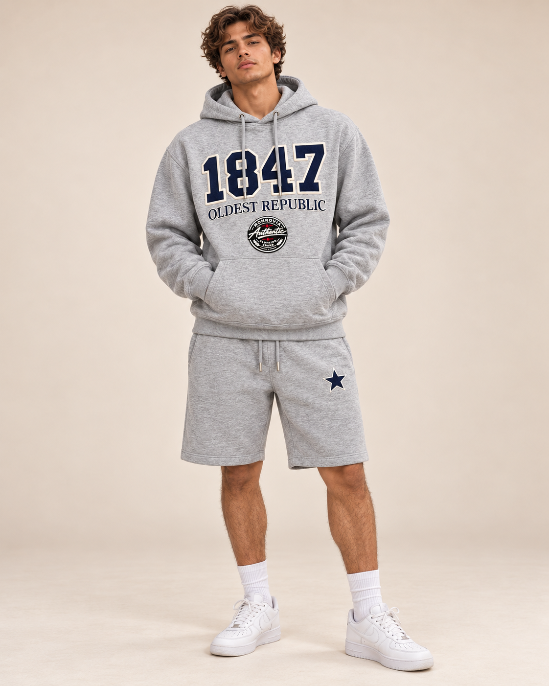 1847 Heritage Hoodie Shorts Set