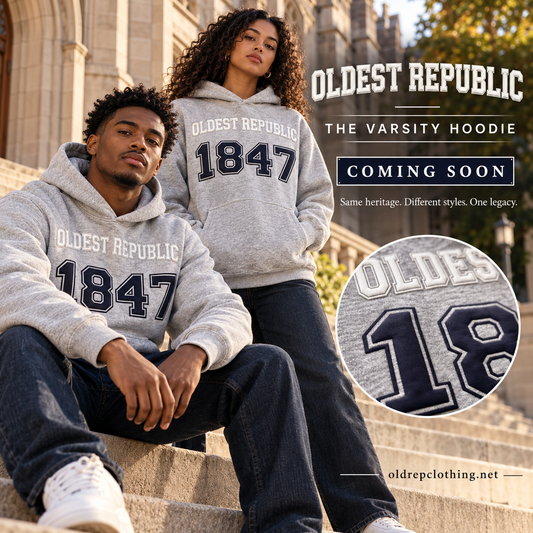 1847 Clean Varsity Hoodie