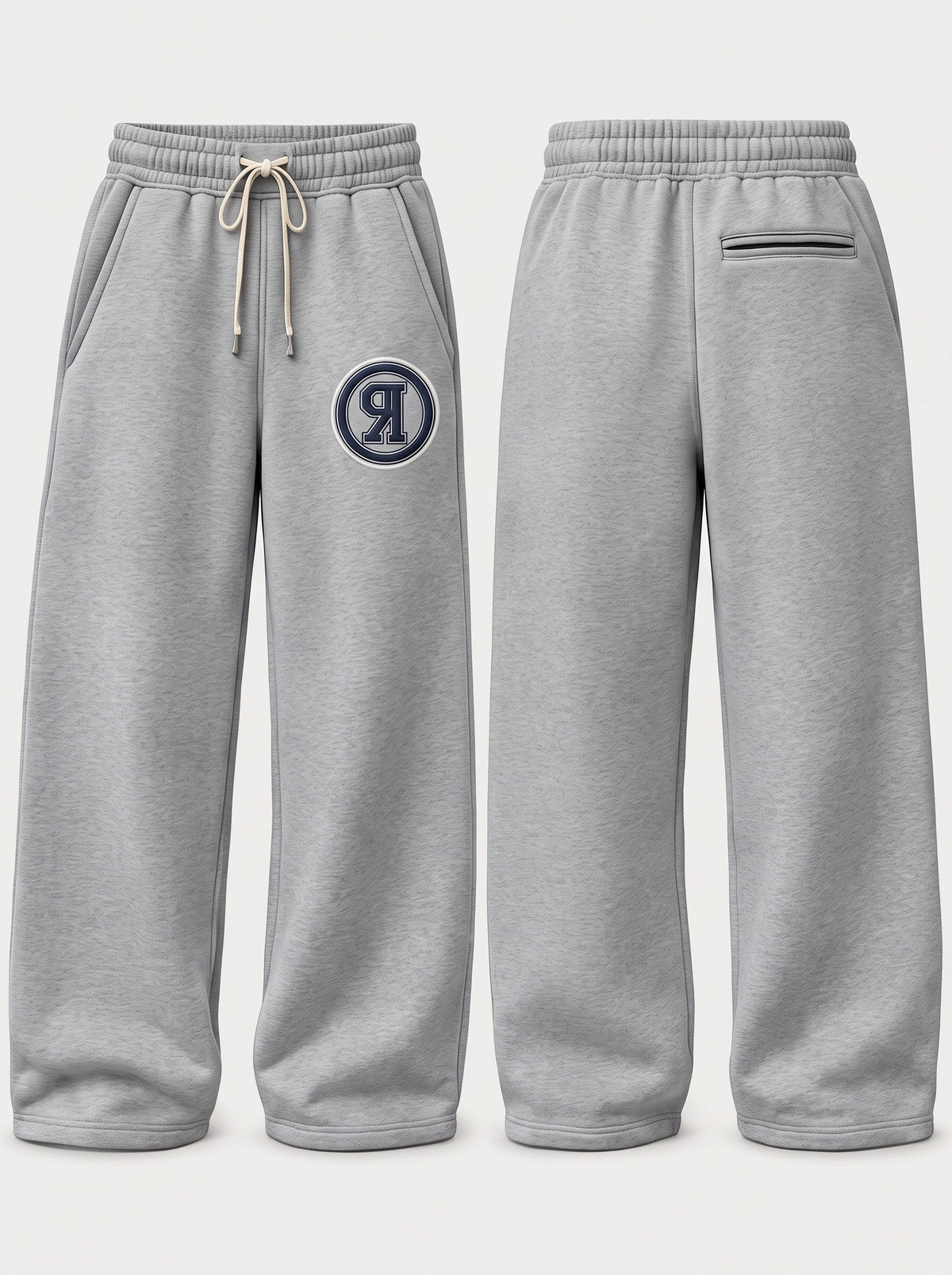 OR Signature Medium-Baggy Fleece Sweatpants-Heather Gray