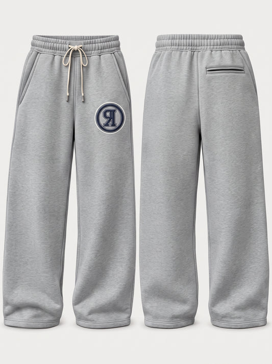 OR Signature Medium-Baggy Fleece Sweatpants-Heather Gray