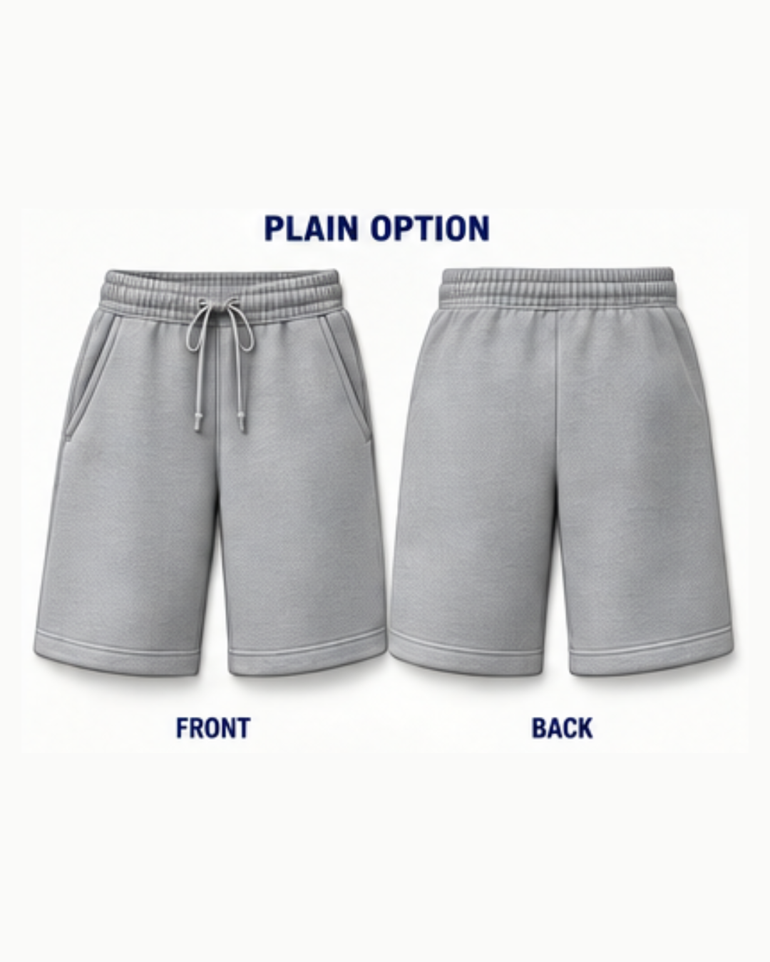 1847 Varsity Knee Shorts Plain